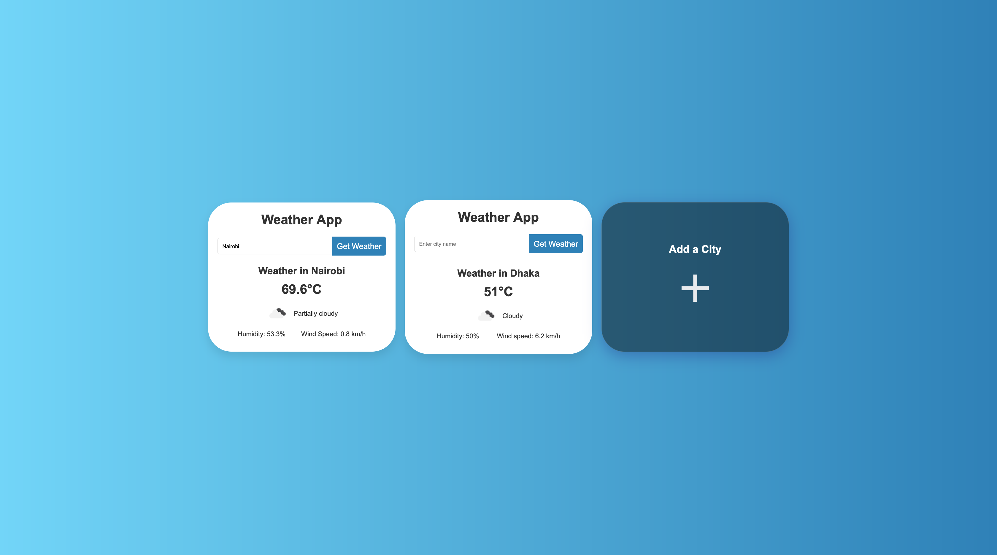 Weather Forecast App